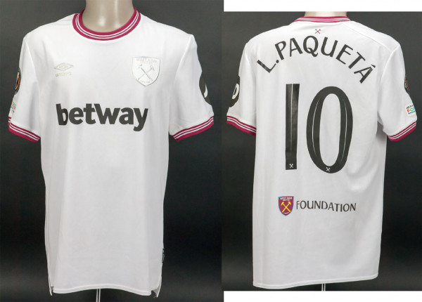 match worn football shirt West Ham United 2023/24