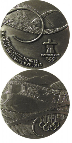 Olympic Games Vancouver 2010. Participation medal