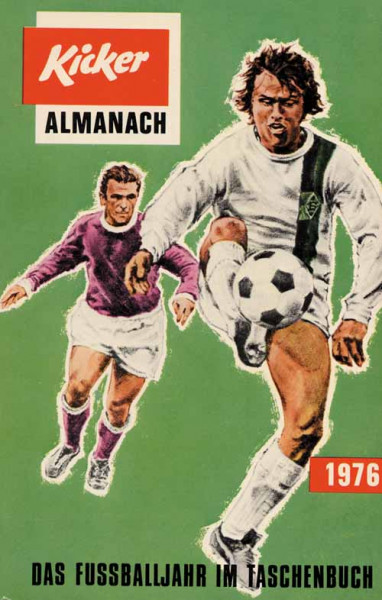 German Football Yearbook 1976 from Kicker.