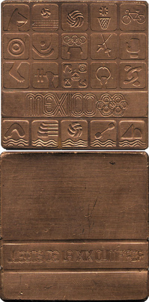 Participation Medal: Olympic Games 1968