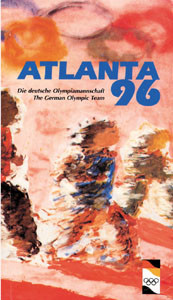 Olympic Games 1996 Atlanta. German Teambook