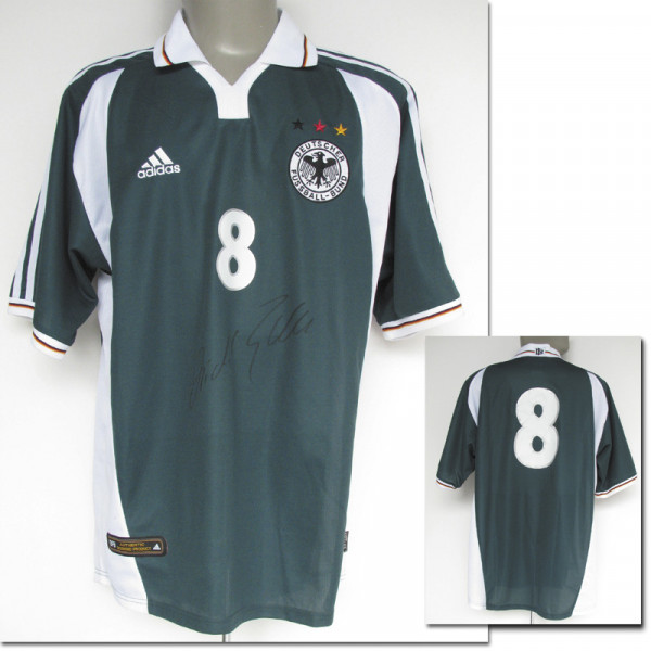 match worn football shirt Germany 2001, signed