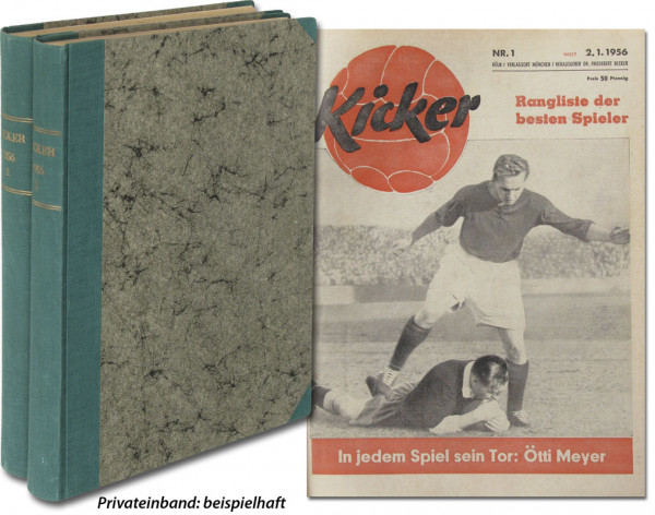 World Cup 1958. German Football magazin Kicker