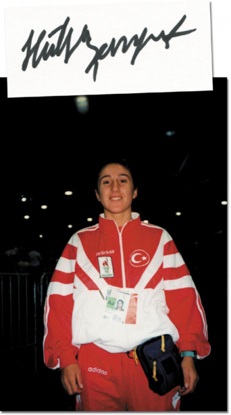 Senyurt, Hülya: Olympic Games 1992 Judo Autograph Turkey