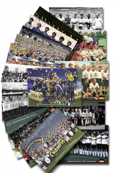 World Cup Champions 1930-2018 AGON Big Cards