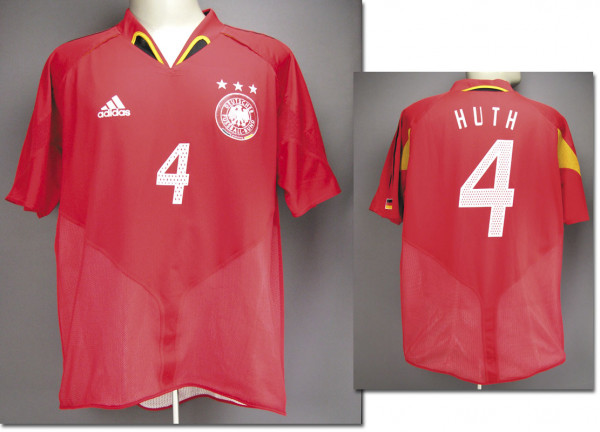 match worn football shirt Germany 2004