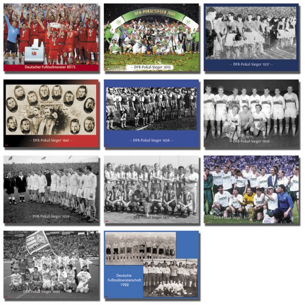German Champions BigCard No. 166-176