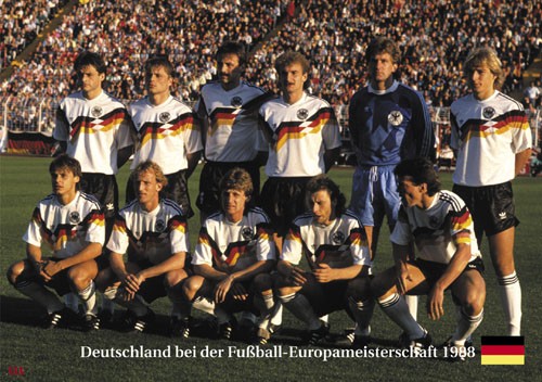 Germany at the Euro Cup 1988