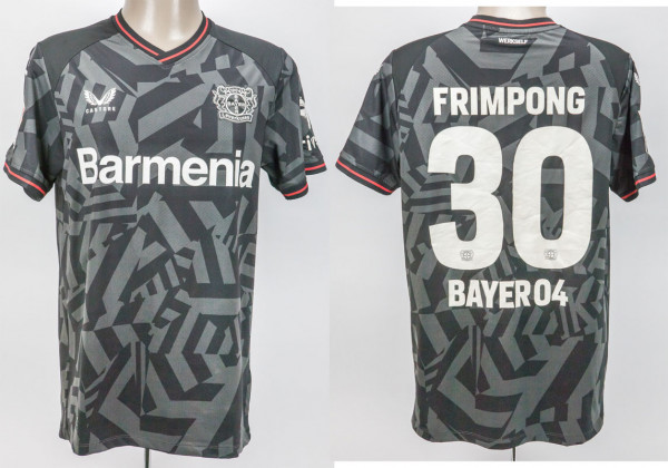 Jeremy Frimpong, Bundesliga Saison 2022/2023, Leverkusen, Bayer 04 - Trikot 2022/2023