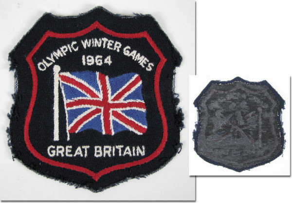 Olympic Winter Games 1964. Great Britain, Mannschaftsabzeichen 1964