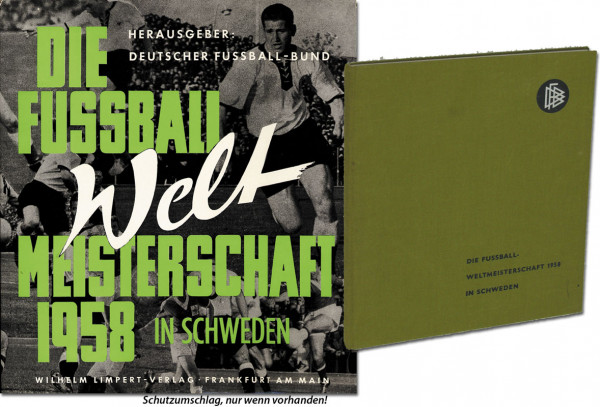 World Cup 1958. rare German report with 150 fotos