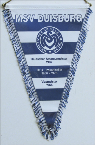 Wimpel "Amateurmeister 1987", Duisburg,MSV - Wimpel 87