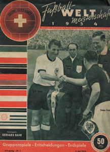 Fußball Weltmeisterschaft 1954. Gruppenspiele, Entscheidungen, Endspiele.