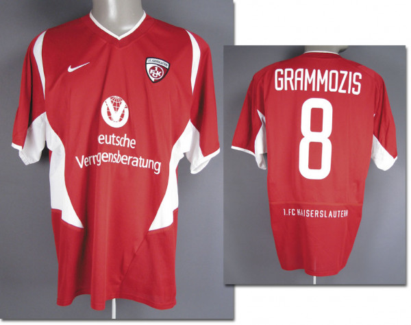 match worn football shirt Kaiserslautern 2002/03