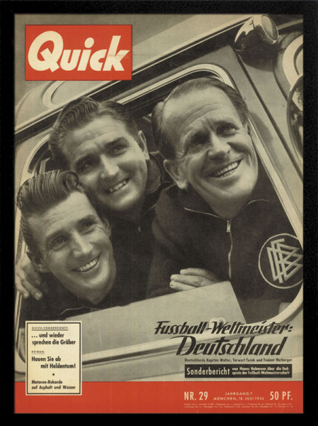 German Newspaper:„Frankfurter Nachtausgabe“ 1954.