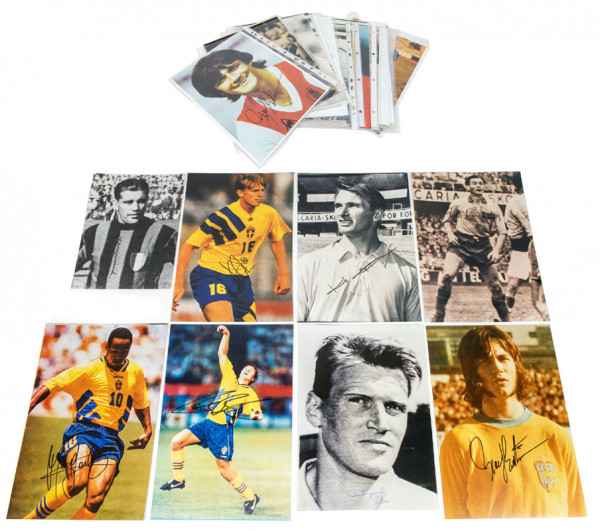 Schweden 1958 - 2000: Football Autograph Collection Schweden 1958-2000