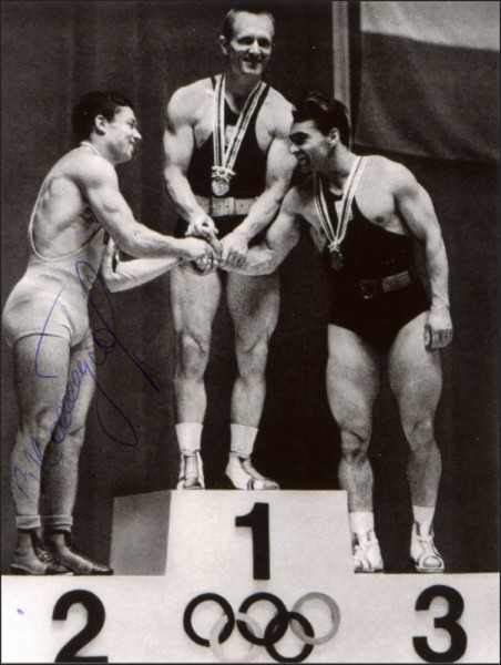 Kaplunow, Wladimir: Autograph Olympic Games 1964 Weightlifting USSR