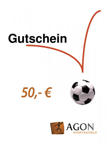 AGON Gutschein im Wert von 50,- €