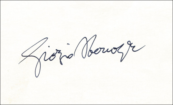 Oberweger, Georgio: Olympic Games 1936 autograph Athetics Italy