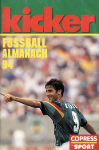 Kicker Fußball Almanach 1994.