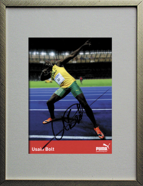 Bolt, Usain: Autograph Olympic Champion athletics. Usain Bolt