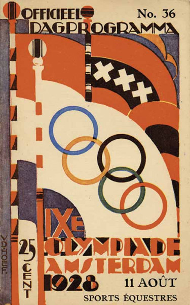 Olympic Games 1928. Programm Equestrian Sports