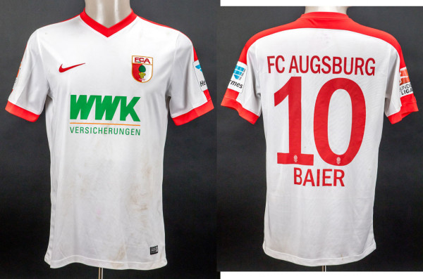 Match worn shirt FC Augsburg 2017