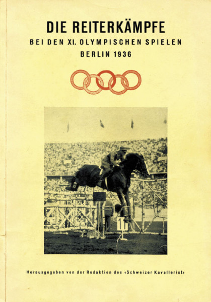 Olympic Games 1936 Swiss Equestrian Report