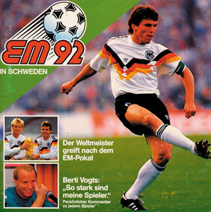 EM '92. Die Fußball-Europameisterschaft in Schweden.