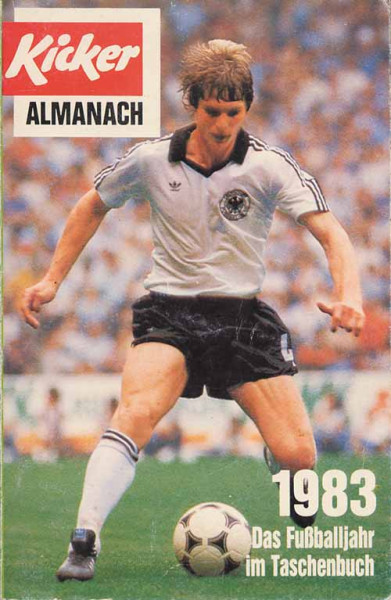 German Football Yearbook 1983 from Kicker.