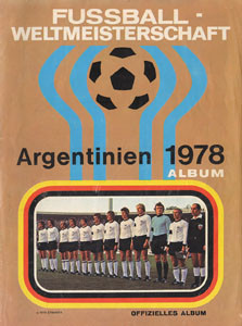 Fußball Weltmeisterschaft Argentinien 1978 Album.