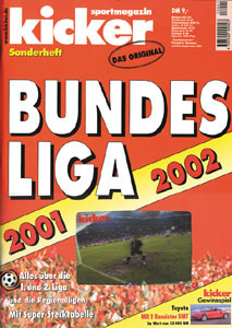 Sondernummer 2001 : Kicker Sonderheft 01/02 BL