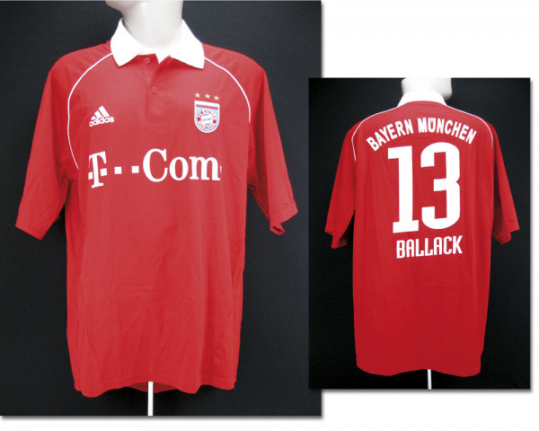 Michael Ballack am 15.04.2006 gegen Bielefeld, München, Bayern - Trikot 2005/2006