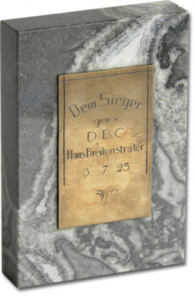 Siegerpreis-Boxen 1925, Siegerpreis-Boxen 1925