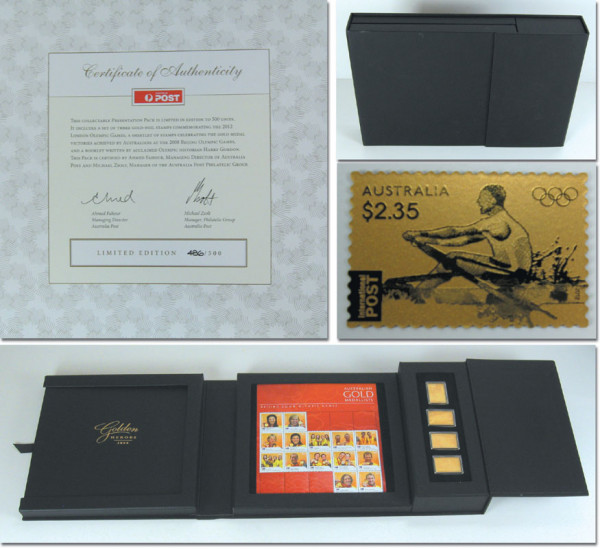 Olympic Games 2008 Limitied Australia Stampbook
