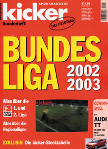 Sondernummer 2002 : Kicker Sonderheft 02/03 BL