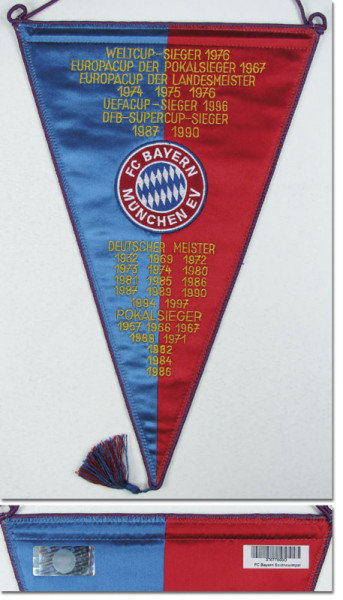 Football Match Pennant 1997. Bayern Munich