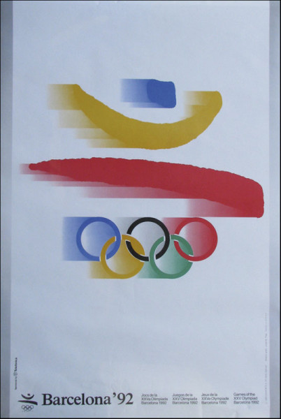Poster Olympic Summer Games 1992 Barcelona