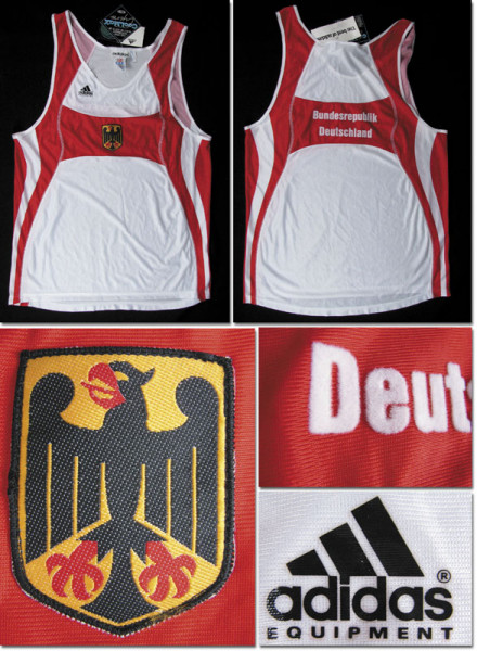 Olympia 1992, Leichtathletik Trikot Deutschland, Deutschland - Olympia Trikot 1992