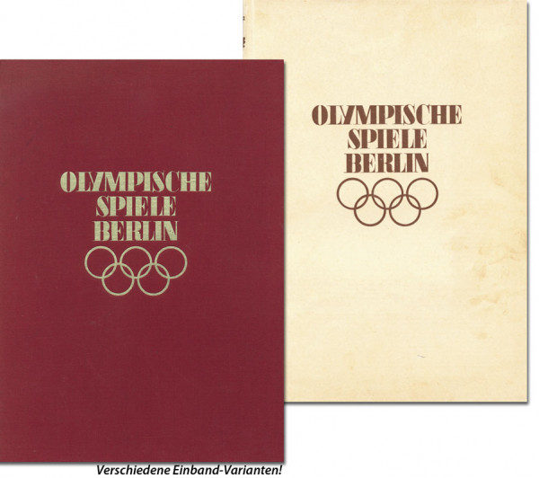 Olympische Spiele Berlin 1936. Erinnerungswerk.