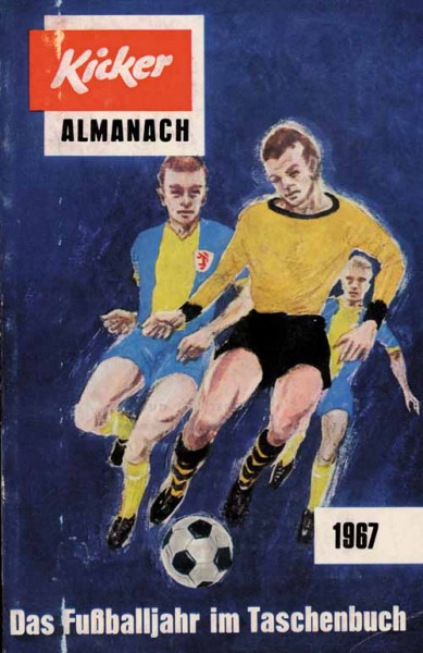 German Football Yearbook 1967 from Kicker.