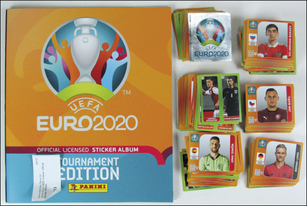 UEFA Euro 2020. Official Sticker Album.
