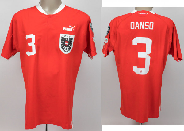 UEFA Euro 2024 match worn football shirt Austria