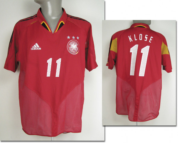 match worn football shirt Germany 2005