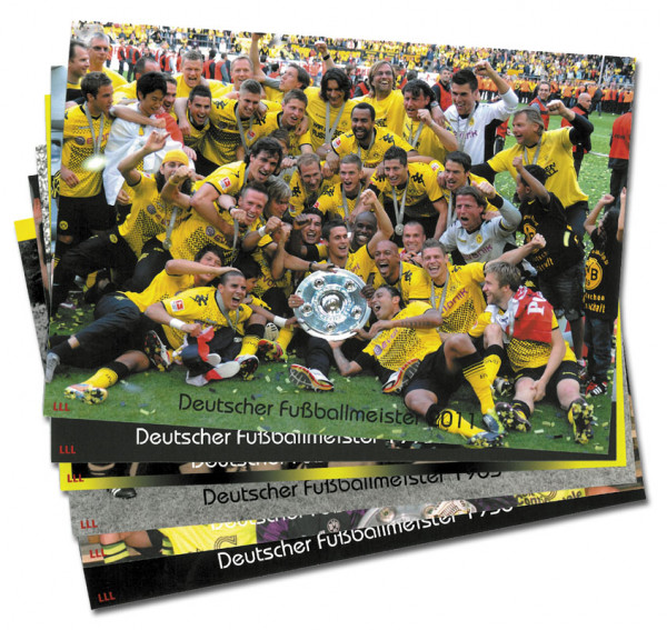 German Football Champions Bor. Dortmund 1956 to 2012 AGON Big Cards