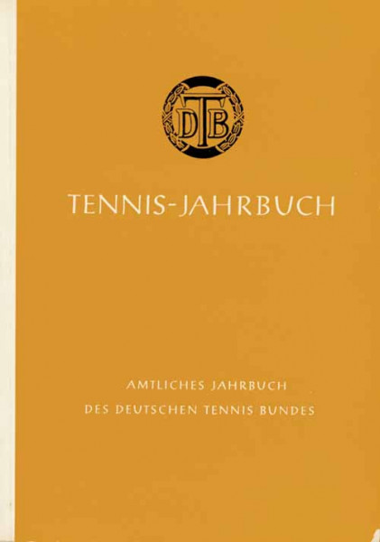 Tennis-Jahrbuch 1969.