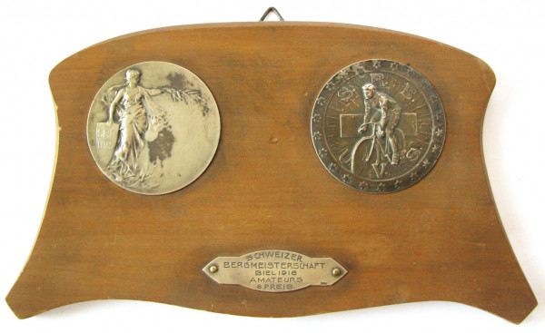 Schweizer Bergmeisterschaft, Biel 1916, Siegerplakette 1916