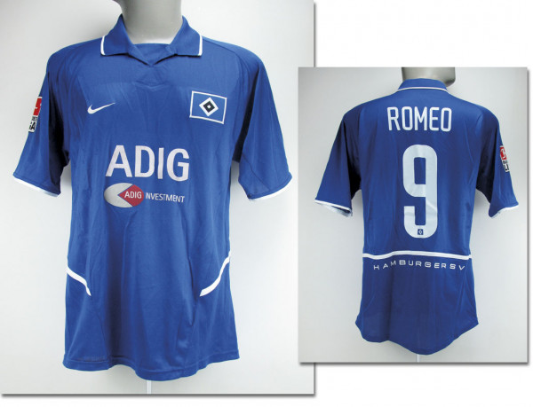 match worn football shirt Hamburger SV 2003/2004