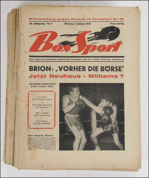 Box-Sport 1953 : Jg.: Nr.1-52 komplett