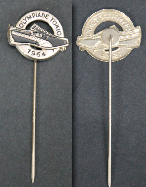 Original Werbeabzeichen des deutschen Sportschuher, Abzeichen OSS 1964